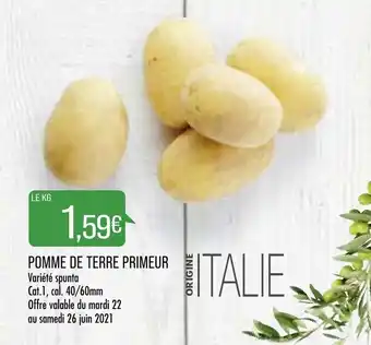 Match Pomme de terre primeur offre