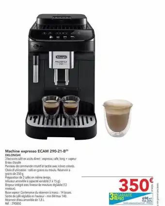 METRO Machine expresso ecam delonghi offre
