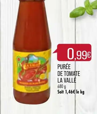 Match Purée de tomate la vallé offre