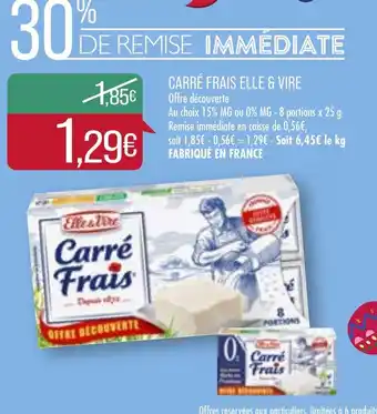 Match Carré frais Elle & Vire offre