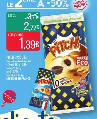Match Pitch Pasquier offre