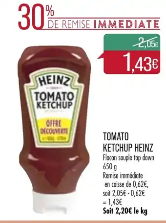 Match Tomati Ketchup Heinz offre