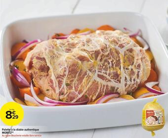 Carrefour Market Moritz palette à la diable authentique offre