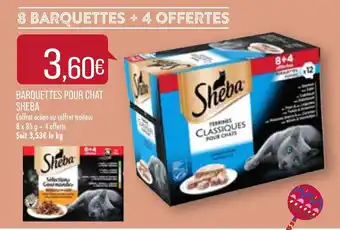 Match Barquettes pour chat Sheba offre