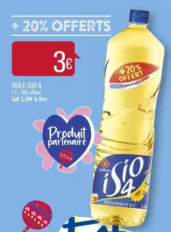 Match Huile Isio 4 offre