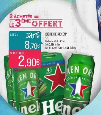 Match Bière Heineken offre