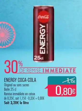 Match Energy Coca-Cola offre