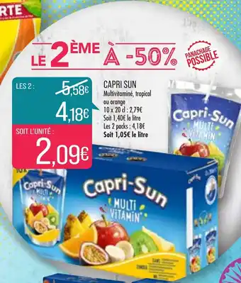 Match Capri Sun offre