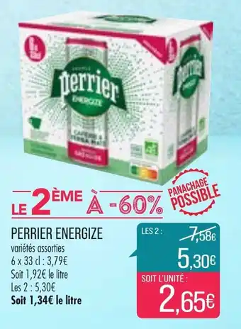 Match Perrier energize offre