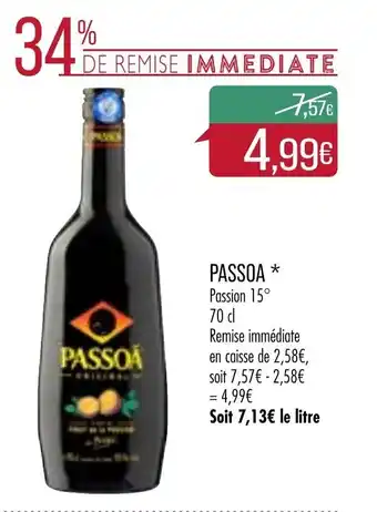 Match Passoa offre