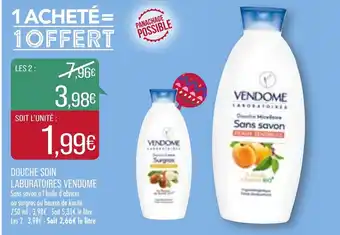 Match Douche soin laboratoires Vendome offre