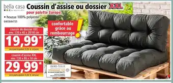 Norma Coussin d'assise ou dossier offre