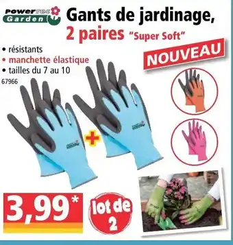 Norma Gants de jardinage offre