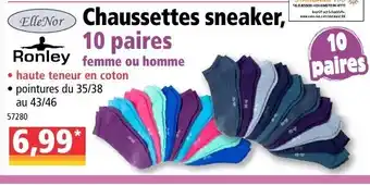 Norma Chaussettes sneaker offre