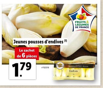 Lidl Jeunes pousses d'endives offre