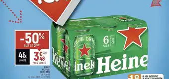 Spar Bière 5% Vol. Heineken offre