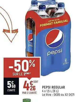 Spar Pepsi Regular offre