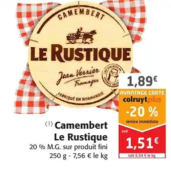 Le Rustique Camembert