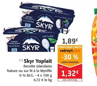 Skyr Yoplait