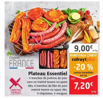 Colruyt Plateau Essentiel offre