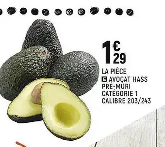 Spar Avocat Hass Pré-mûri offre