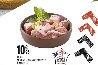 Spar Veau : Blanquette à Mijoter offre