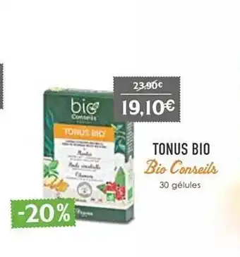 Naturalia Tonus bio bio conseils offre