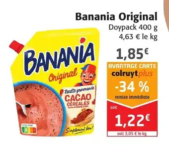 Colruyt Banania Original offre