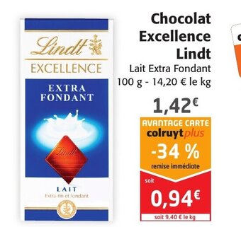 Lindt Chocolat Excellence