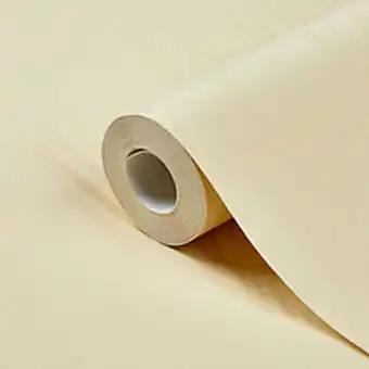 Papier peint vinyle sur intissé goodhome auntun jaune