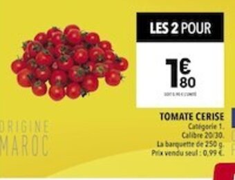 Supeco Tomate Cerise offre