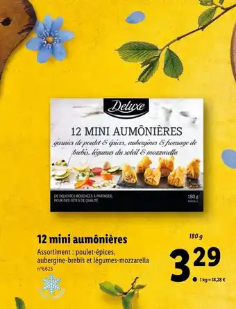 Lidl 12 mini aumônières offre