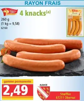 Norma 4 Knacks offre