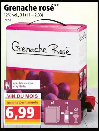 Norma Grenache Rosé offre