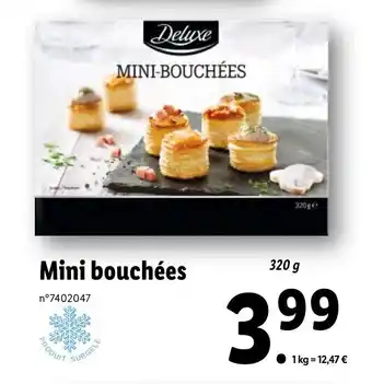 Lidl Mini bouchėes offre