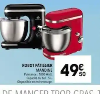 Supeco Mandine Robot Pâtissier offre