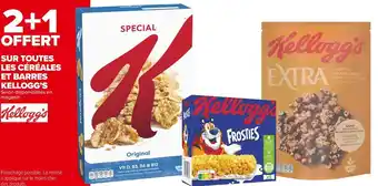 Carrefour Market Kellogg’s bon plan sur toutes les céréales et barres kellogg’s offre