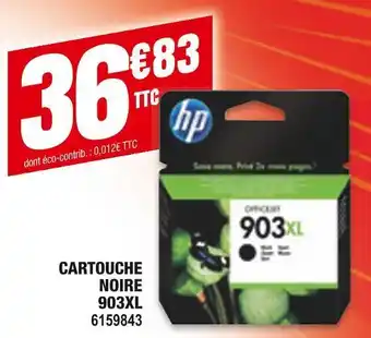 Plein ciel Hp cartouche noire 903xl offre