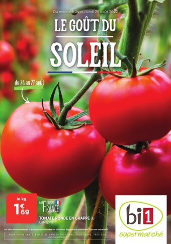 Bi1 Tomate Ronde En Grappe offre