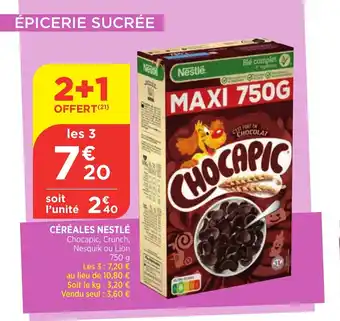 Bi1 Céréales Nestlé offre