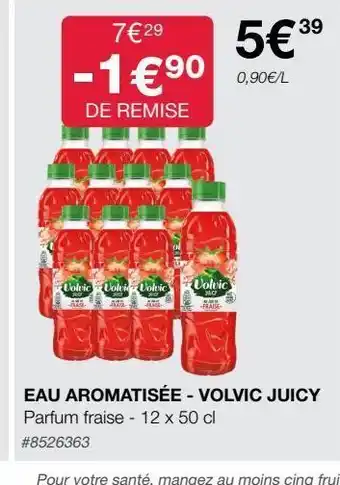 Eau aromatisée - volvic juicy