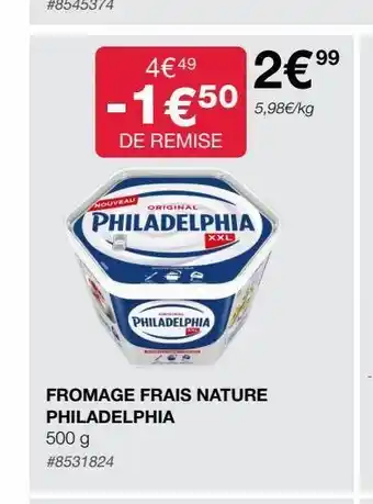 Fromage frais philadelphia