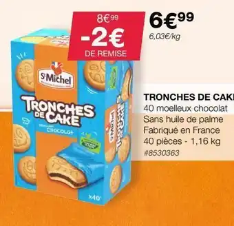 Costco Tronches de cake st michel offre