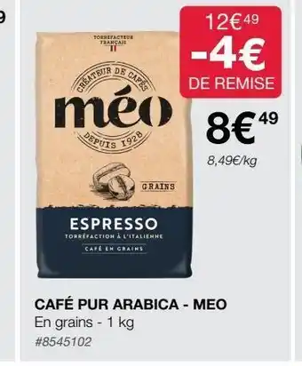 Costco Café pur arabica - meo offre