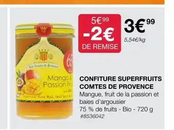 Costco Confiture comtes de porvence offre