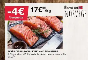 Costco Saumon kirkland signature offre