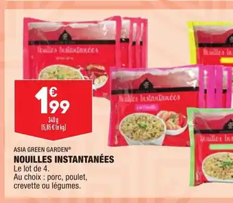 ALDI Nouilles instantanés offre