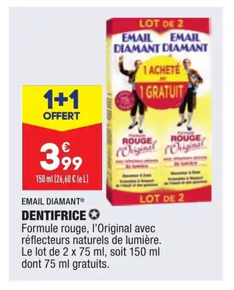 ALDI Dentifrice offre