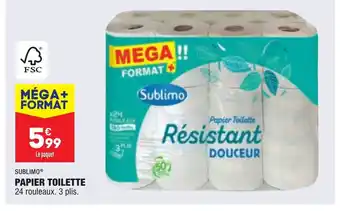 ALDI Papier Toilette offre