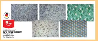 ALDI Tapis Vinyle Vintage offre